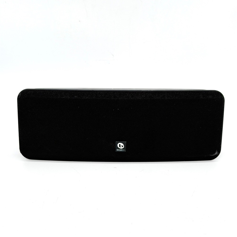 Boston Acoustics MCS 160 Center Channel Speaker Black Home Theater Audio Tested